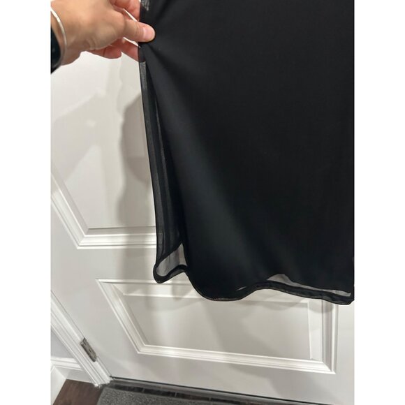 MSK Womens Black Wide Leg Wrap Tie Palazzo Pants Sz M - Picture 5 of 9